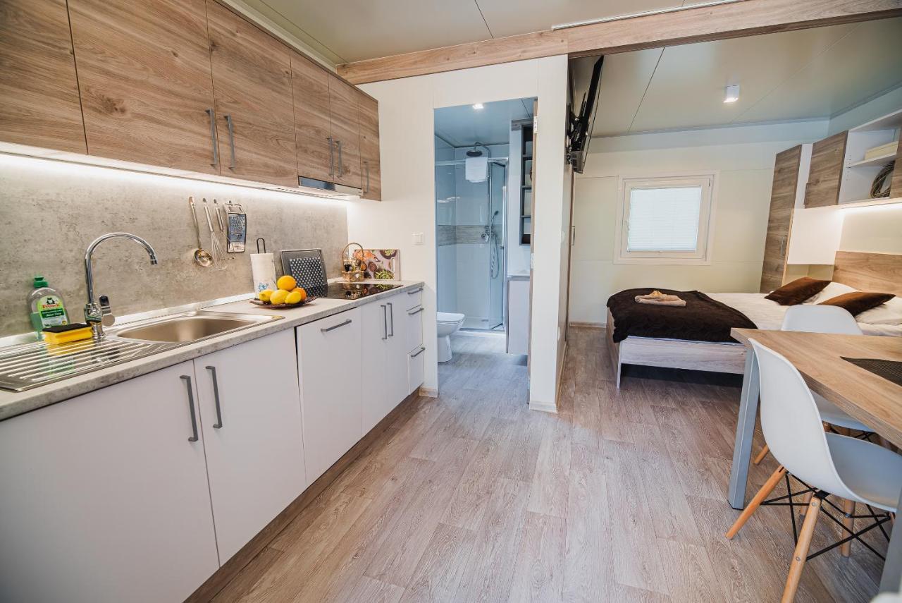 Premium Mobile Tree House With Thermal Riviera Tickets Catez ob Savi Buitenkant foto