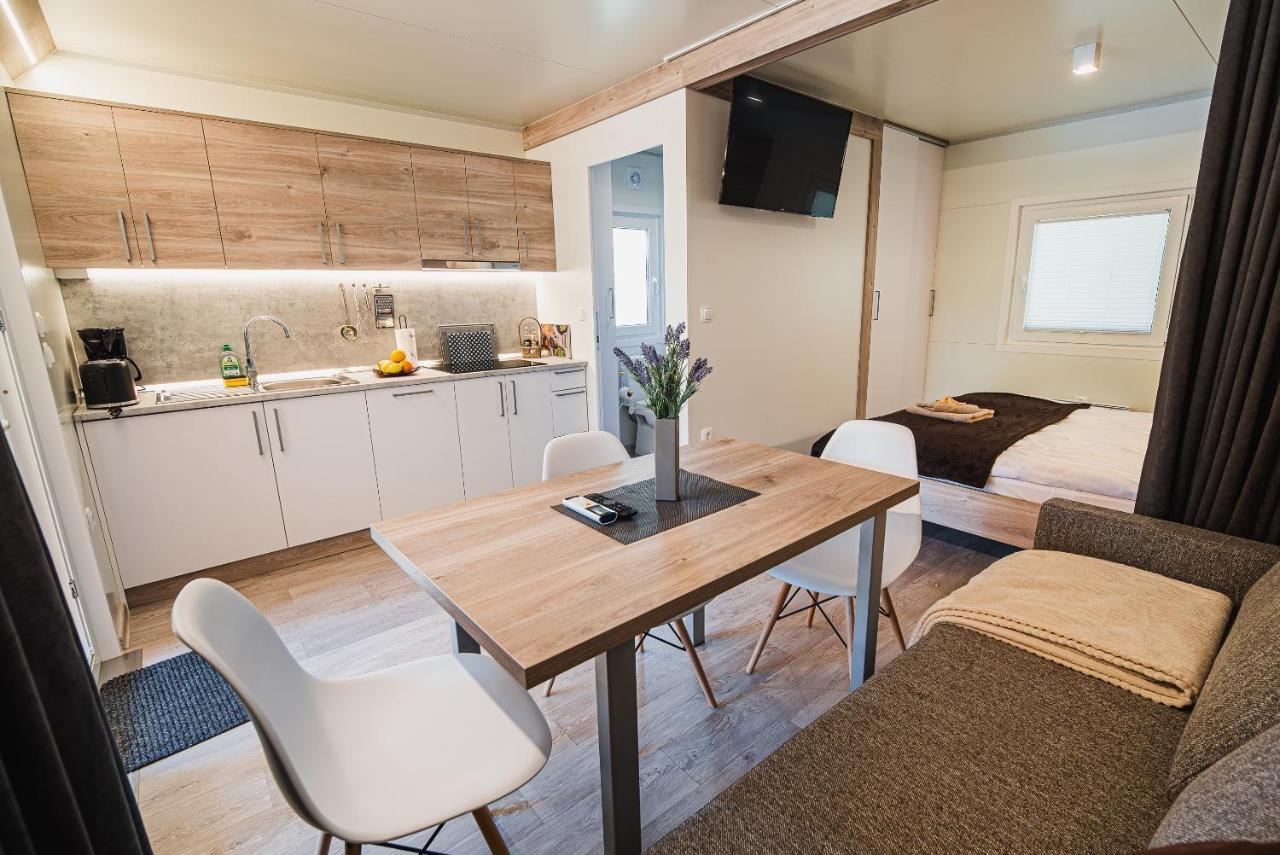 Premium Mobile Tree House With Thermal Riviera Tickets Catez ob Savi Buitenkant foto